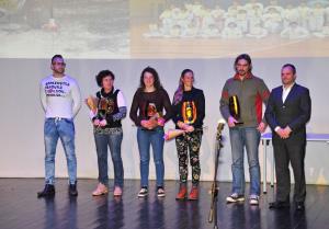 Naj športniki 2017 oz. prevzemniki njihovih priznanj (Foto Červ)